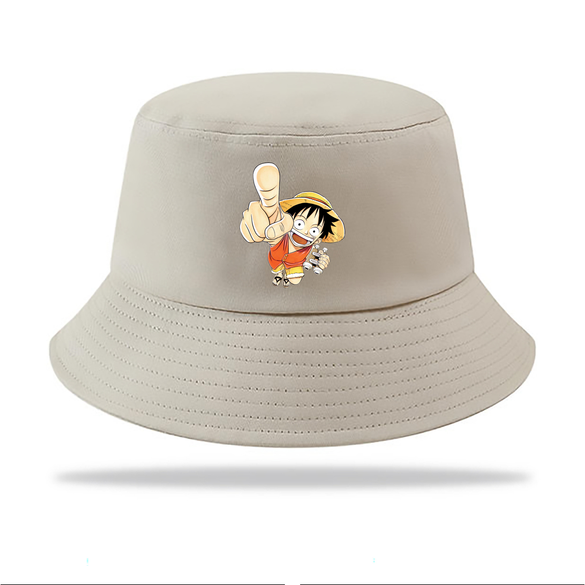 ワンピース モンキー・D・ルフィ ONE PIECE Monkey D. Luffy アウトドア日除けバケットハット
